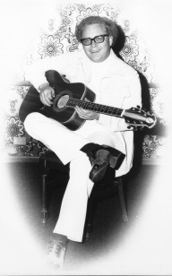 Dan with First Archtop Guitar